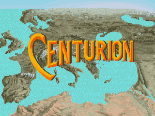 Centurion: Defender of Rome title screen for Amiga